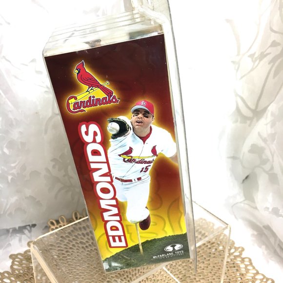 Jim Edmonds McFarlane Sports Picks Fig 2003 Baseball  Vtg NWT - Picture 4 of 8